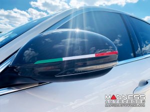 Alfa Romeo Giulia Mirror Covers - Carbon Fiber - Full Replacements - GTA Style Alfa Romeo Giulia Mirror Covers - Carbon Fiber - Full Replacements - GTA Style